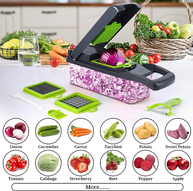 Vegetable Cutter, Chopper & Slicer